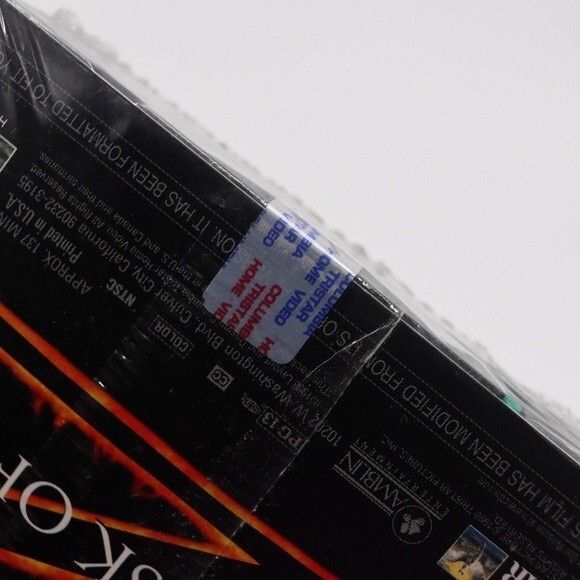 SEALED VHS Tape Mask of Zorro Vintage Cult Classic Movie - Picture 3 of 5